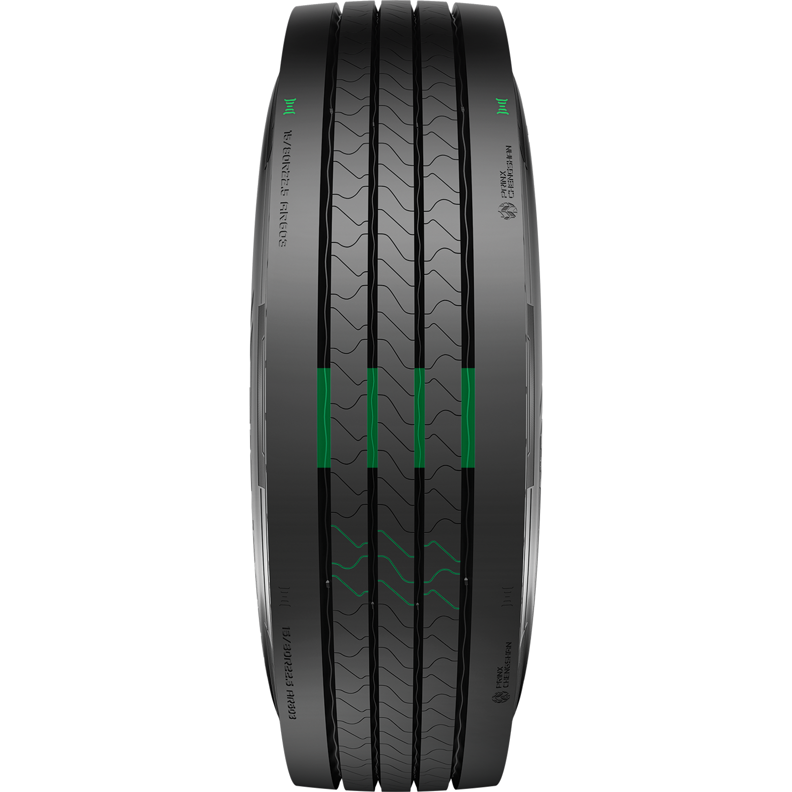 tire tread view