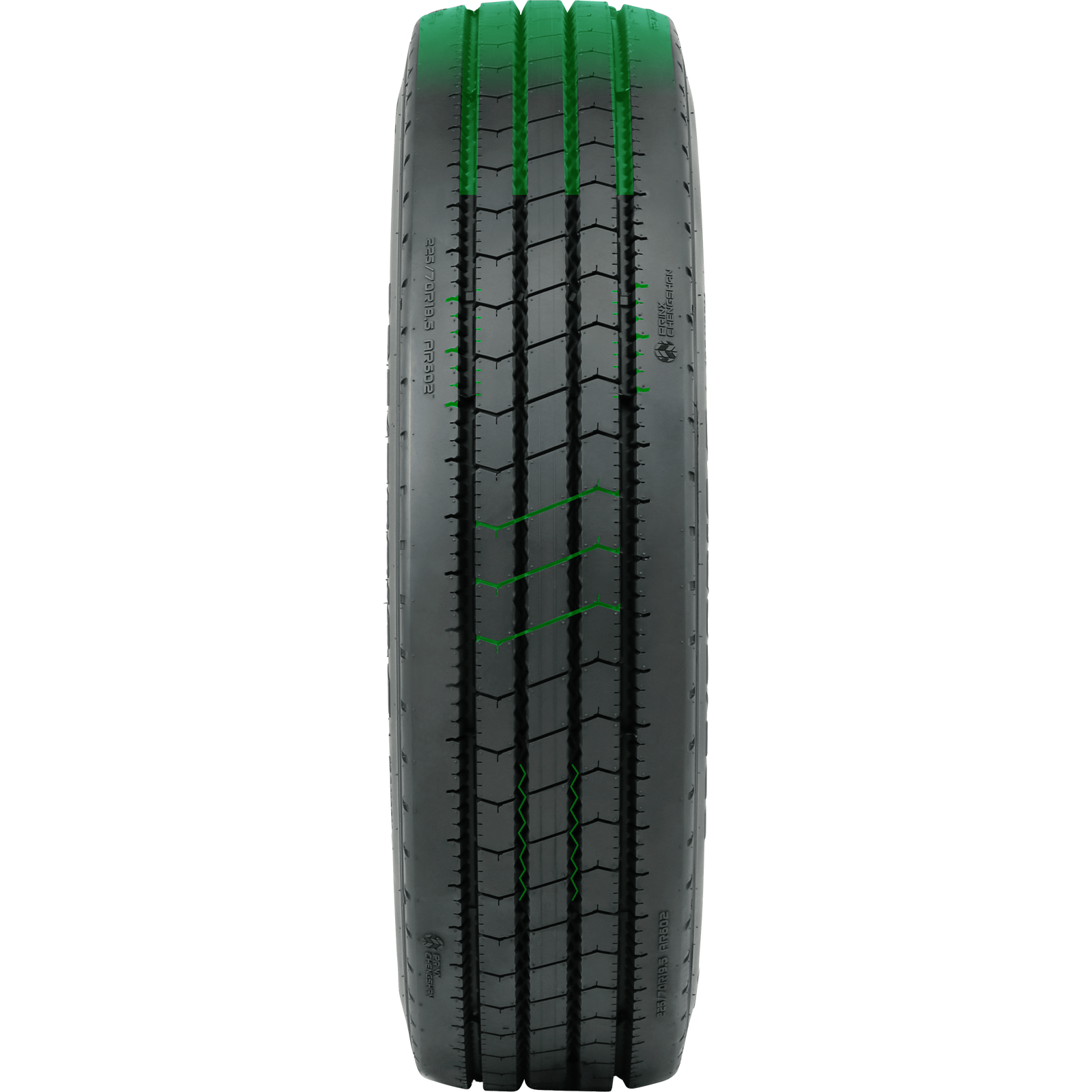 tire tread view