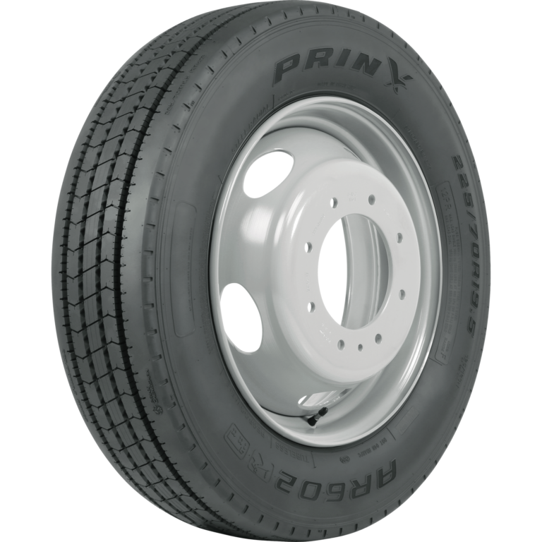 tire three-quarter view