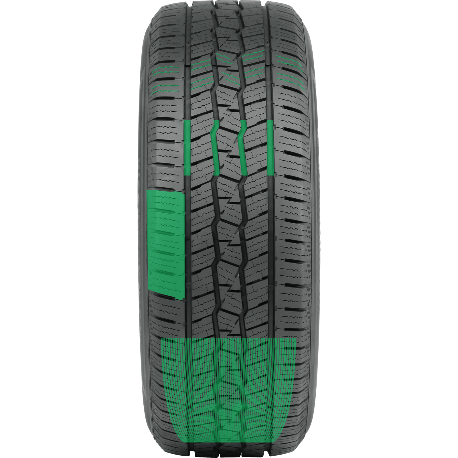 tire tread view
