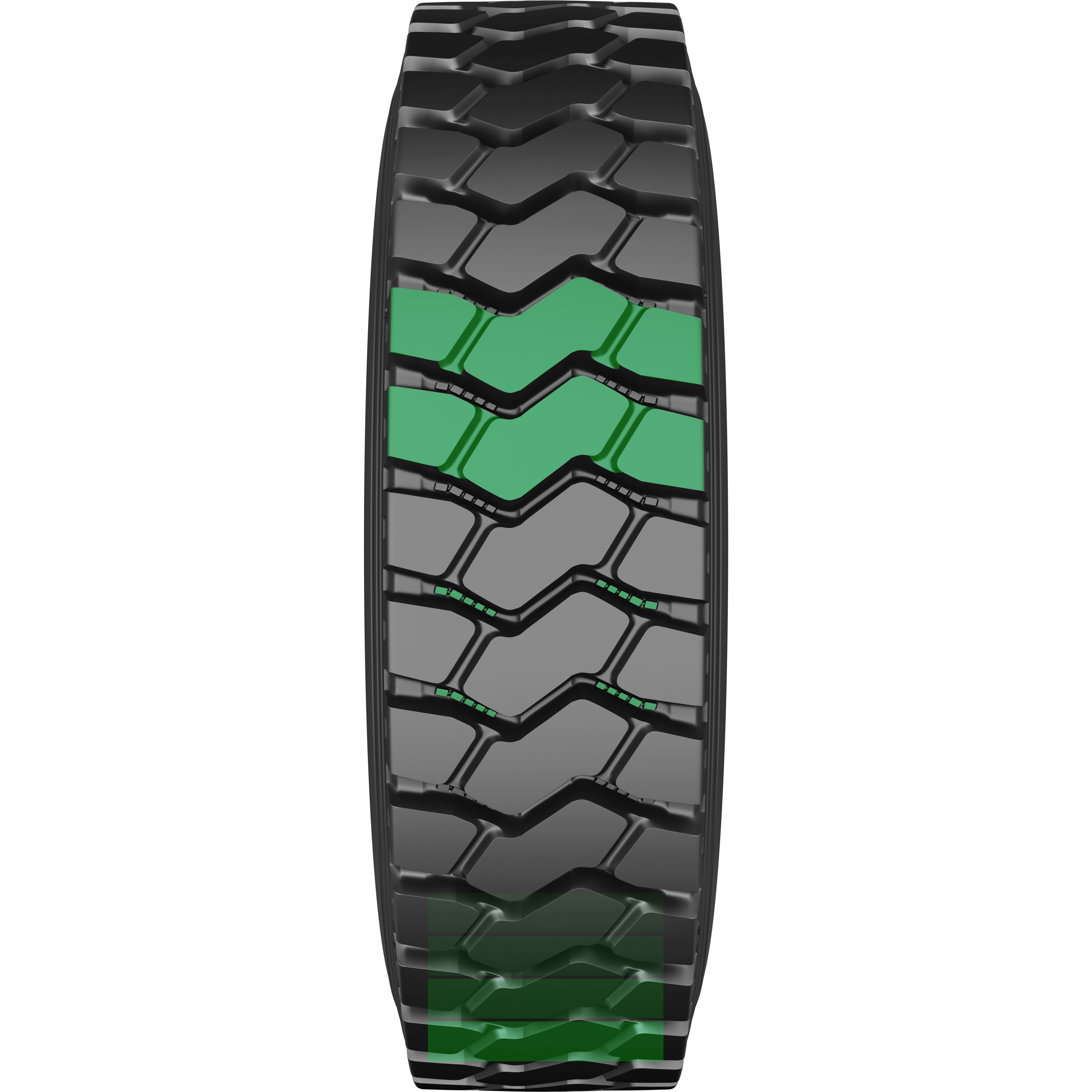 tire tread view